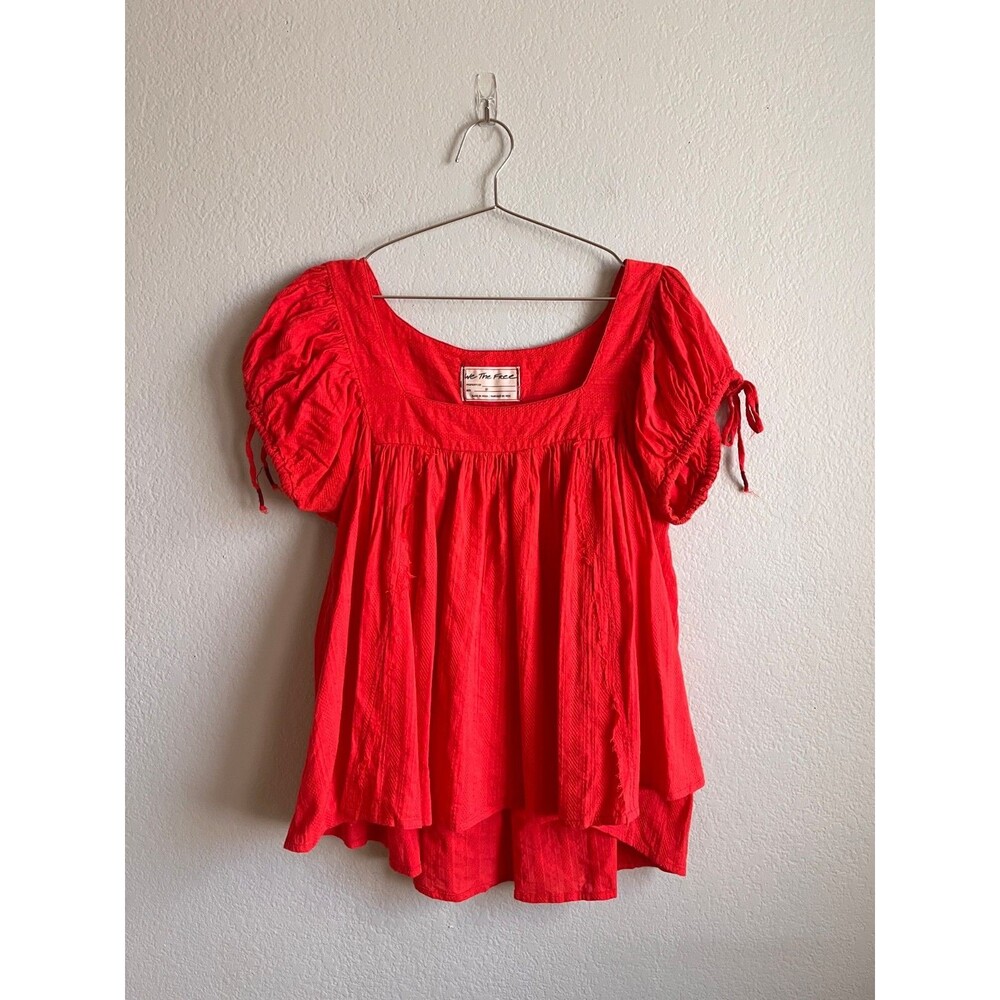 We The Free Summer Camp Tunic in Fiery Red Size MEDIUM
